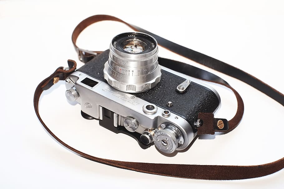 camera, old, retro, vintage, antique, equipment, 35mm, film HD wallpaper