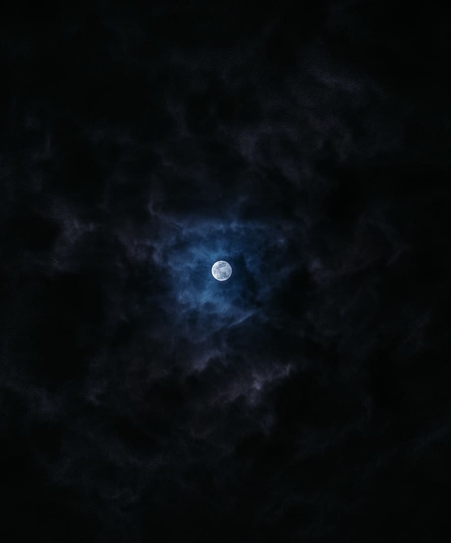 full moon, nature, outdoors, astronomy, space, universe, outer space HD wallpaper