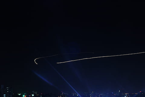 lighting, laser, flare, crowd, spotlight, led, outdoors, stage HD wallpaper
