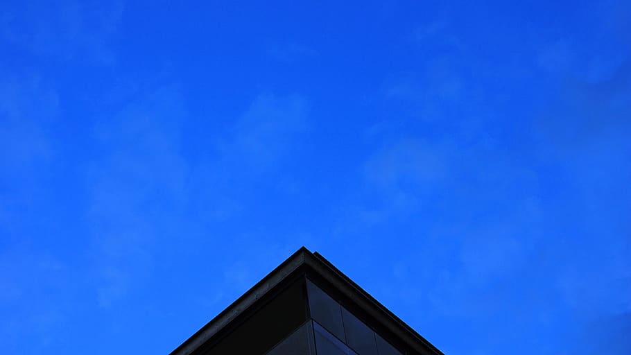 austria, schladming, blue, sky, architecture, low angle view HD wallpaper