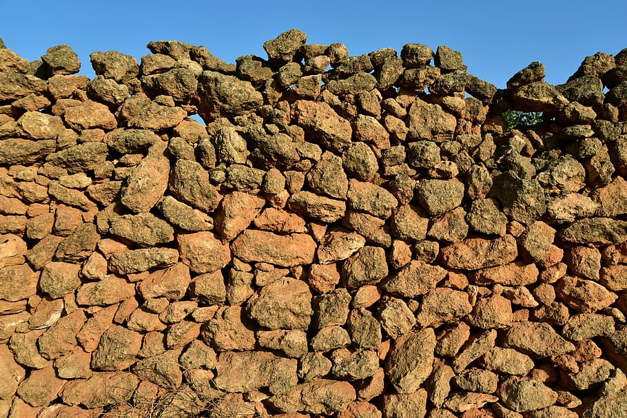 wall, stone wall, old, background, masonry, structure, texture, HD wallpaper