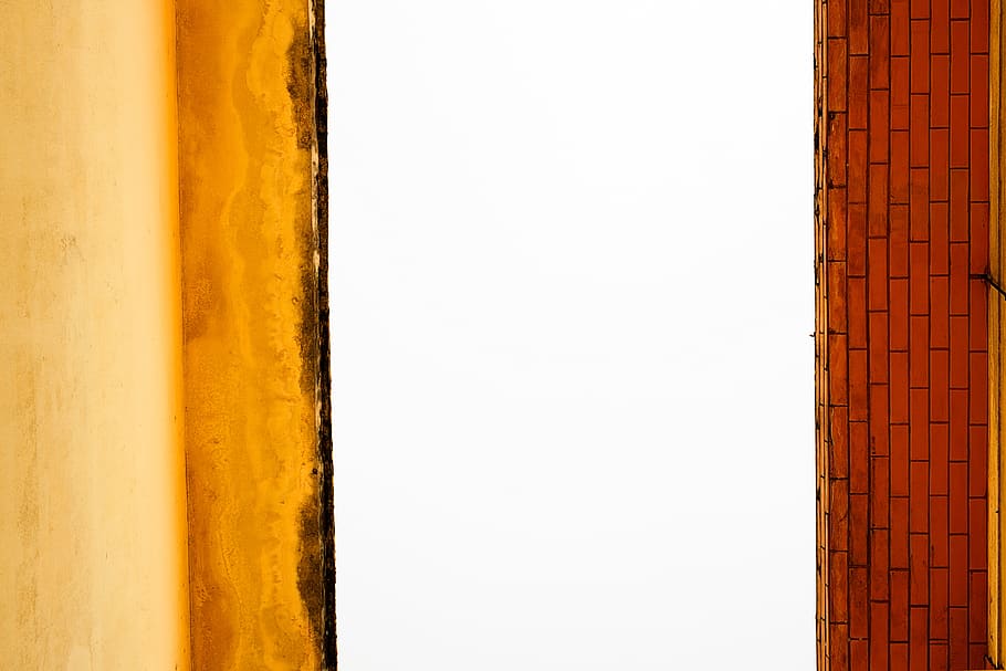 santos, brasil, red bricks, sky, brazil, no people, textured HD wallpaper