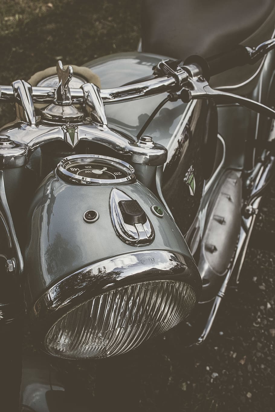 grey standard motorcycle, mode of transportation, land vehicle HD wallpaper