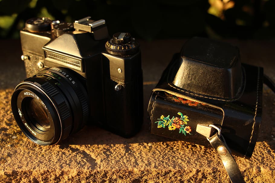 soviet, cam, camera, vintage, product, technology, zenit, analogue HD wallpaper