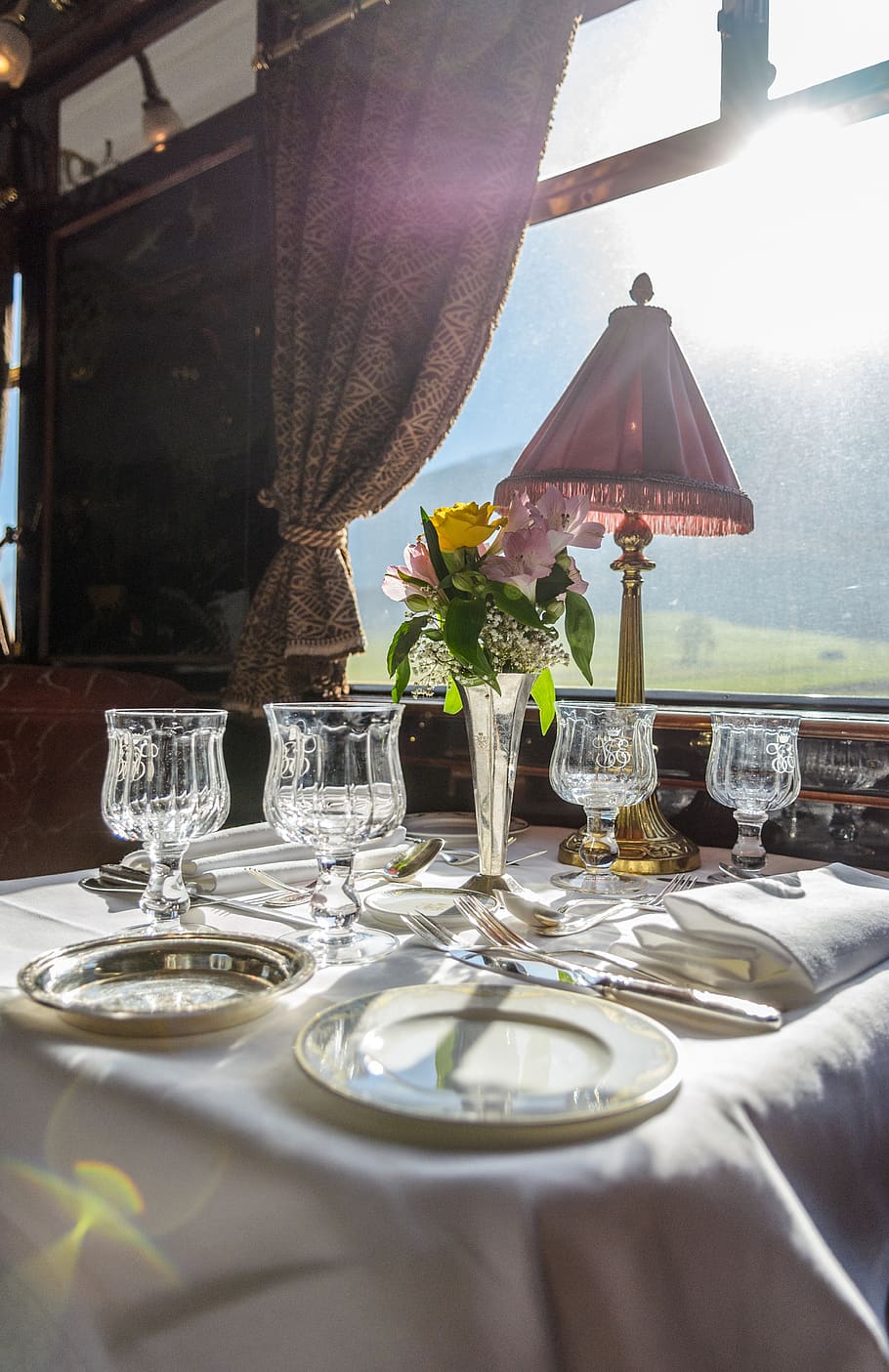 breakfast, orient express, orient-express, legendary, train, HD wallpaper