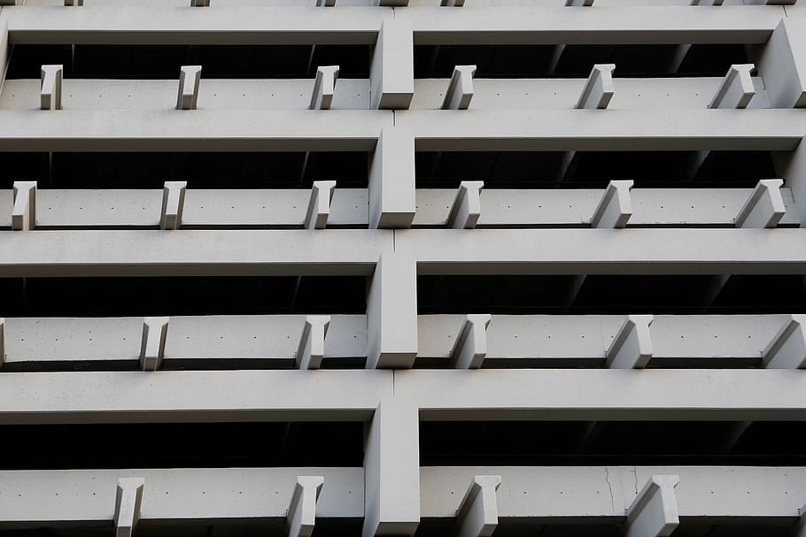 building, concrete, pattern, architecture, full frame, built structure HD wallpaper
