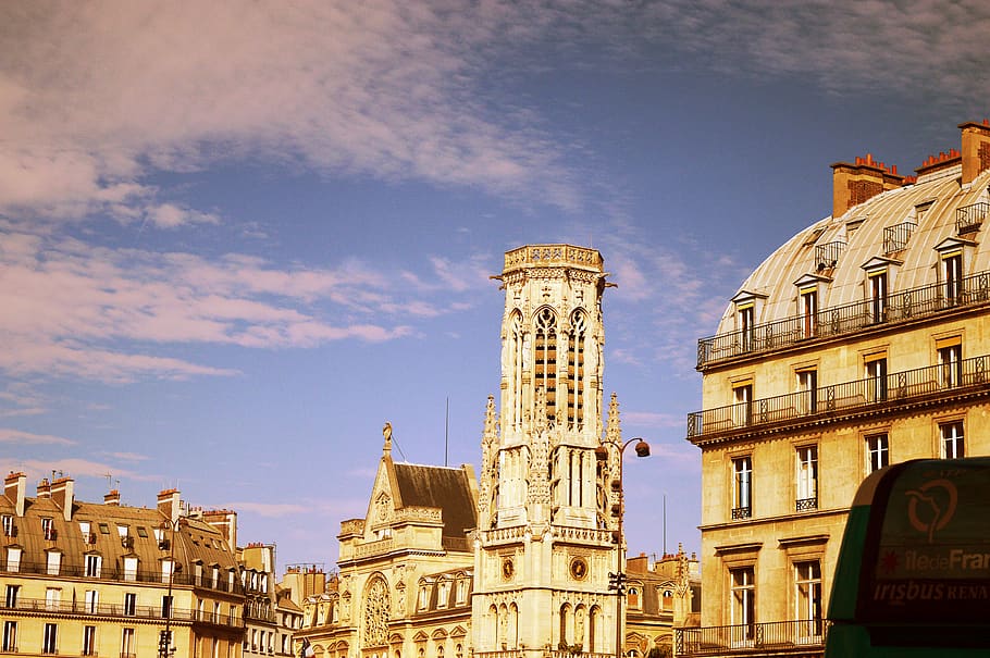 france, paris, architecture, built structure, building exterior HD wallpaper