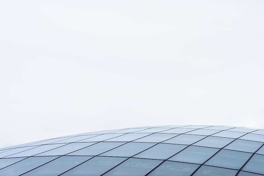 gray glass roof, architecture, modern, modern architecture, minimal HD wallpaper