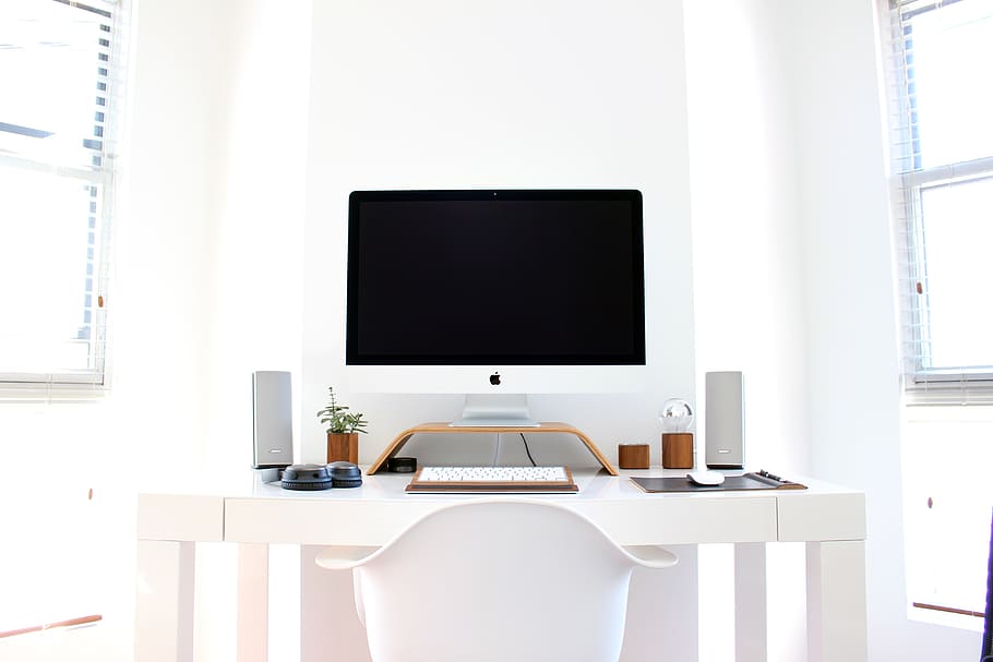 office, work, workspace, business, desk, table, gadgets, mac HD wallpaper
