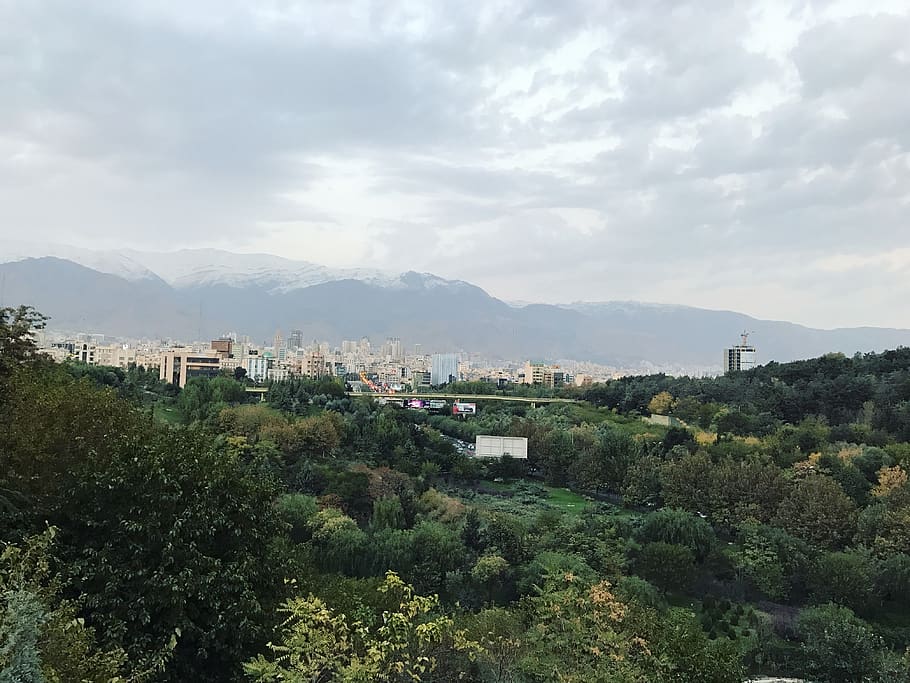 iran, tehran, life, nature bridge, تهران, ایران, city, HD wallpaper
