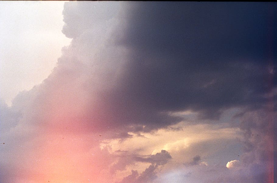 dramatic clouds during daytime, cloud - sky, beauty in nature HD wallpaper