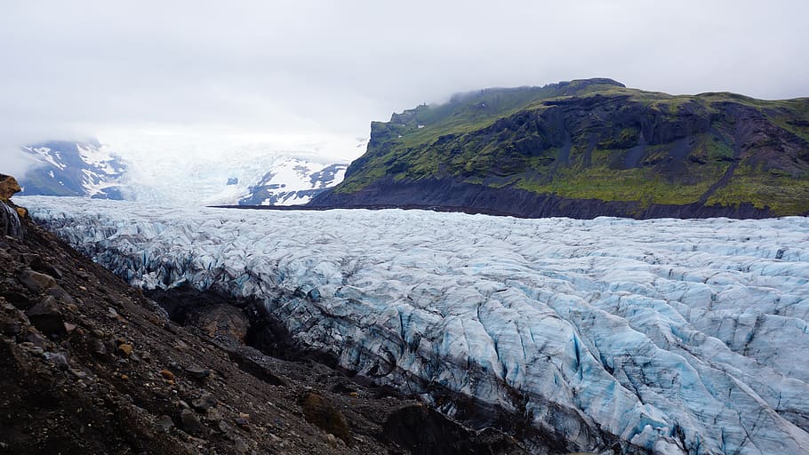 Glacier Bay, Alaska, mountain, landscape, winter, cold, nordic HD wallpaper