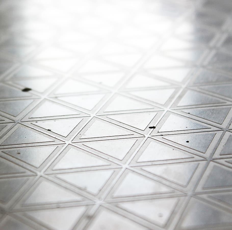 relief, triangle, pattern, grey, concrete, flooring, indoors HD wallpaper