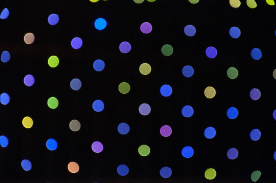 polka dot, spotted, multi colored, pattern, backgrounds, no people, HD wallpaper
