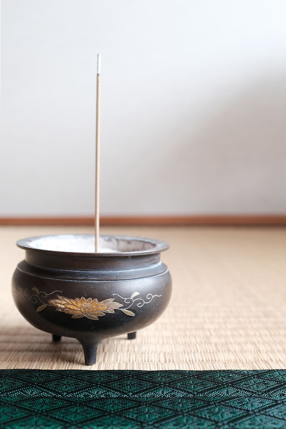 incense, japan, temple, food and drink, indoors, wood - material HD wallpaper
