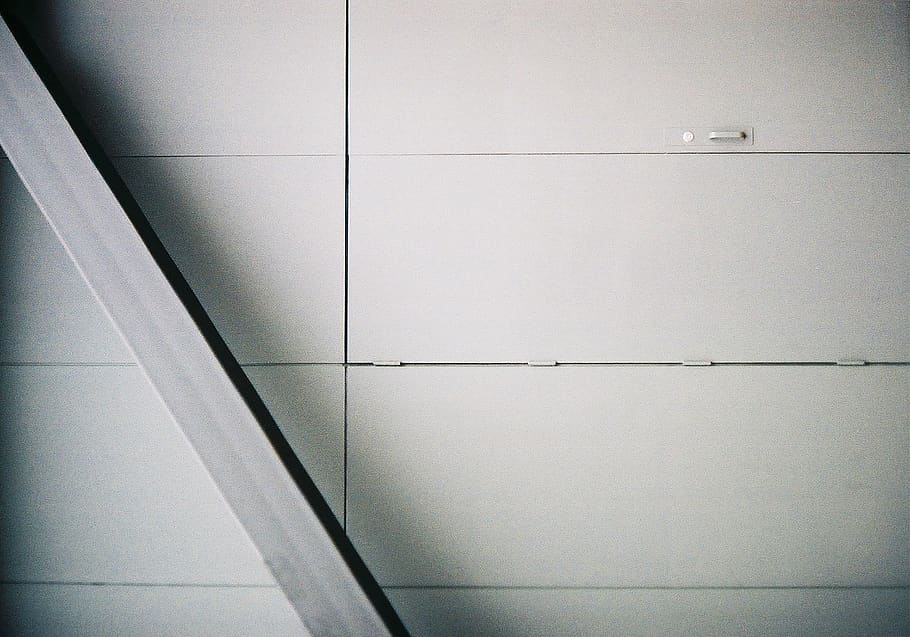wall, door, floor, tile, gray, indoor, film, interior, architecture HD wallpaper