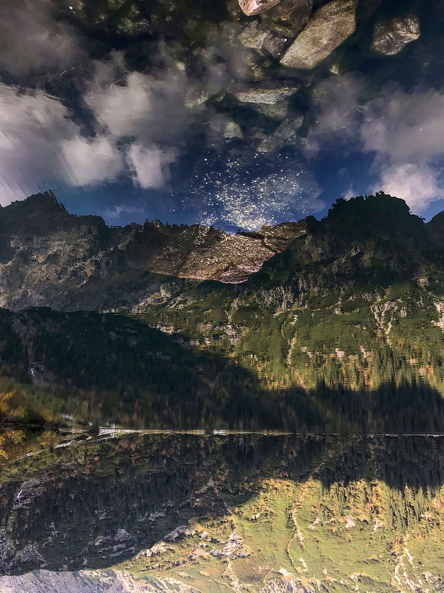 mountain, outdoors, nature, mountain range, peak, morskie oko HD wallpaper