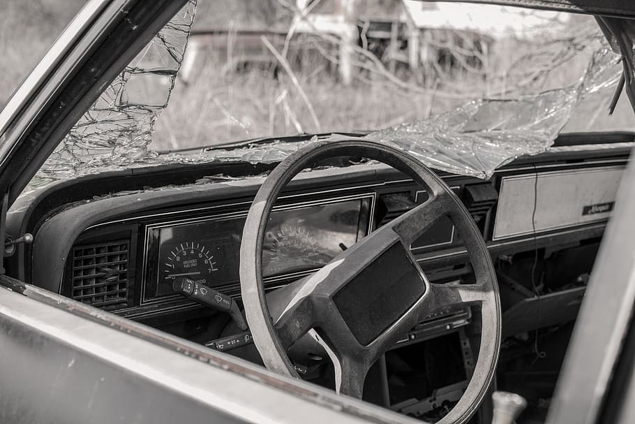 oldtimer, auto, rust, antique, rusted, decay, mode of transportation HD wallpaper