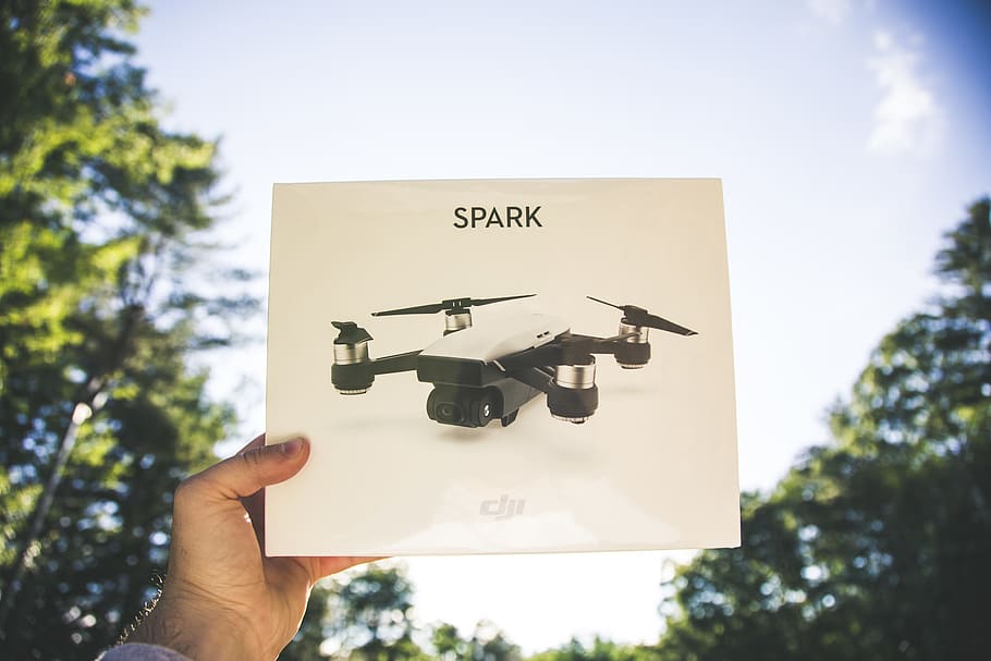 dji, drone, spark, dji spark, dji drone, spark drone, aerial, HD wallpaper