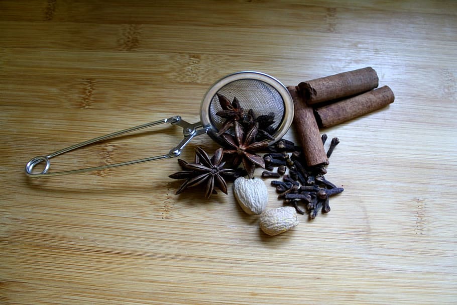 Especiarias, table, wood - material, indoors, no people, still life HD wallpaper