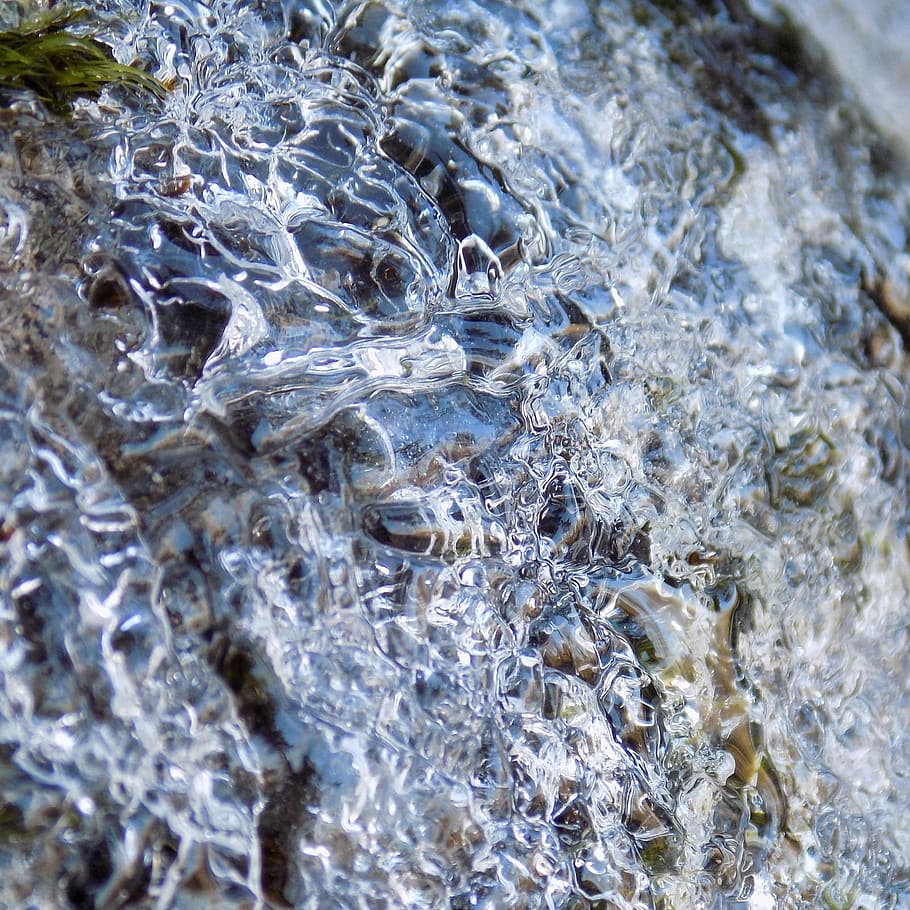 ice, bubbles, winter, frozen, cold, glass, transparent, magic HD wallpaper