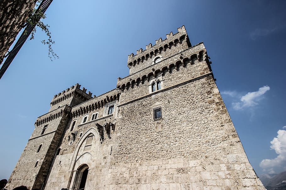 castle, middle ages, ancient, historian, building exterior HD wallpaper