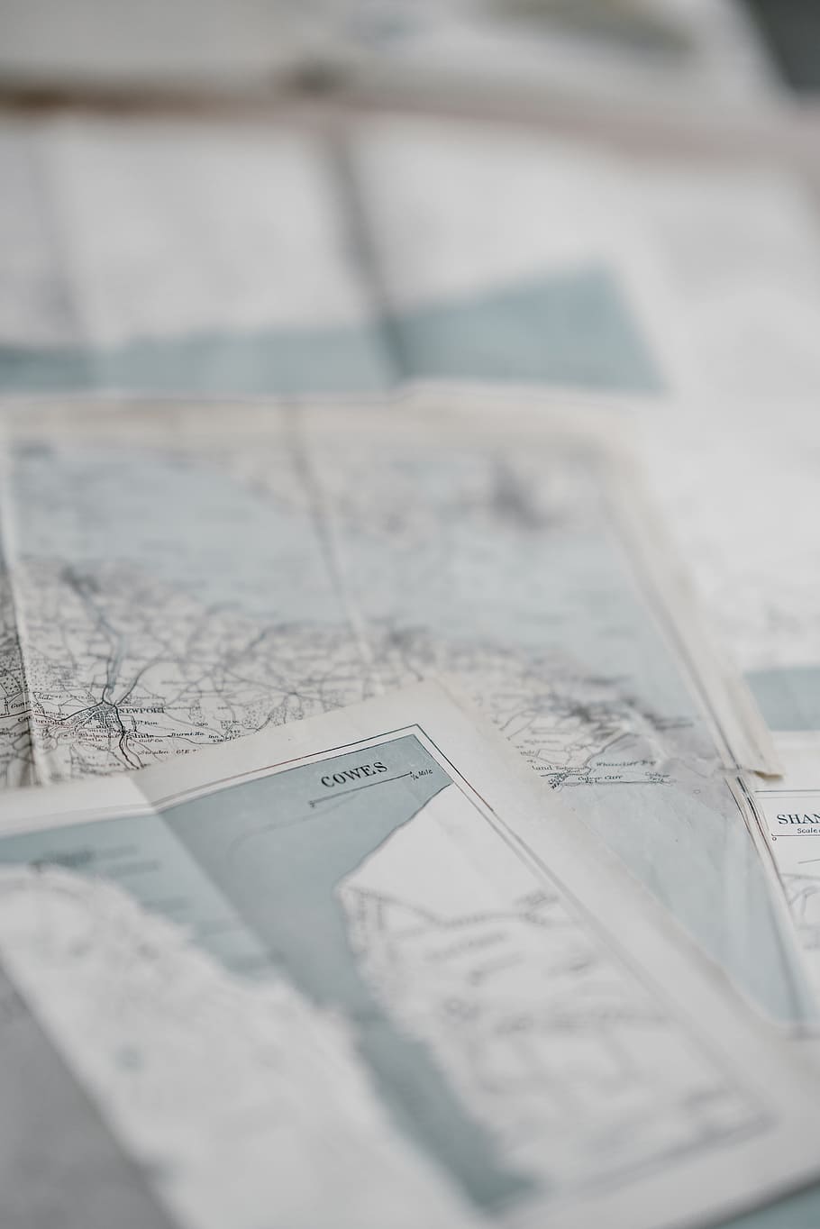 maps on top of each other, navigation, vintage, old, isle of wight, HD wallpaper