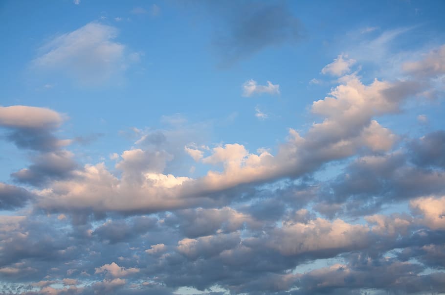 atmosphere, background, beautiful, blue, blue-sky, bright, climate HD wallpaper