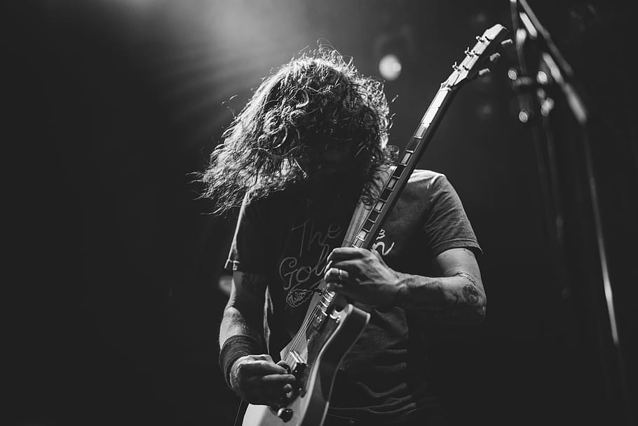 berlin, germany, lido, roll, rockandroll, concert, blackandwhite HD wallpaper