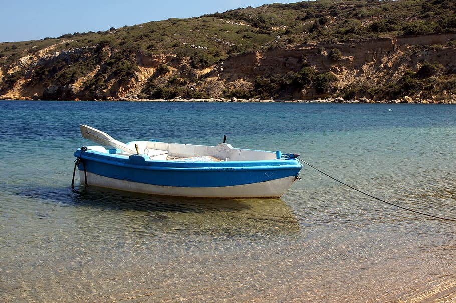 boat, paddle, beach, sea, water, summer, nautical vessel, transportation HD wallpaper