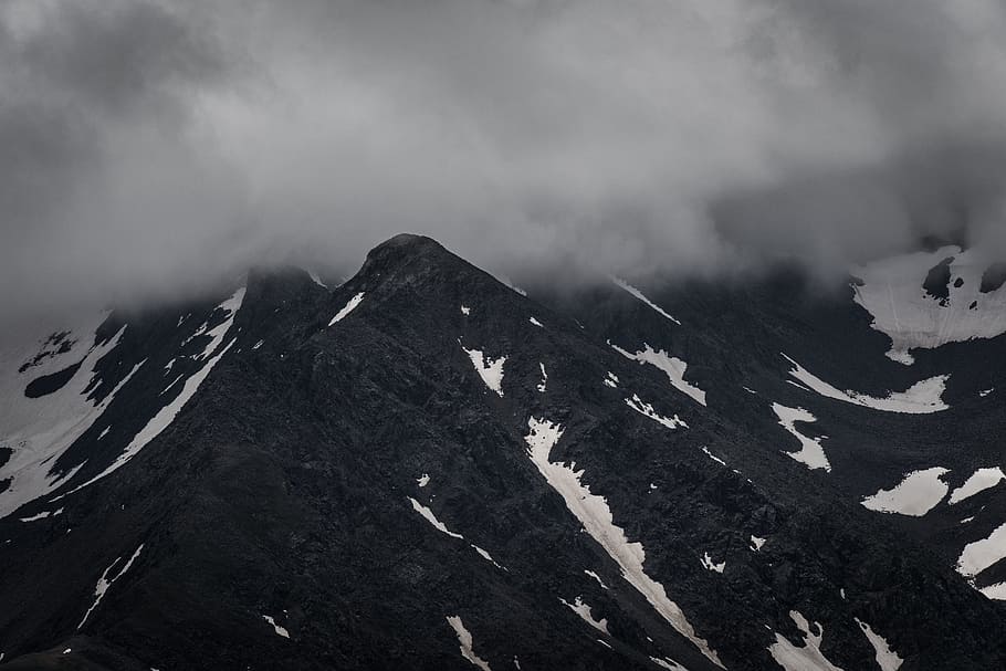 nature, landscape, mountain, clouds, sky, travel, adventure HD wallpaper