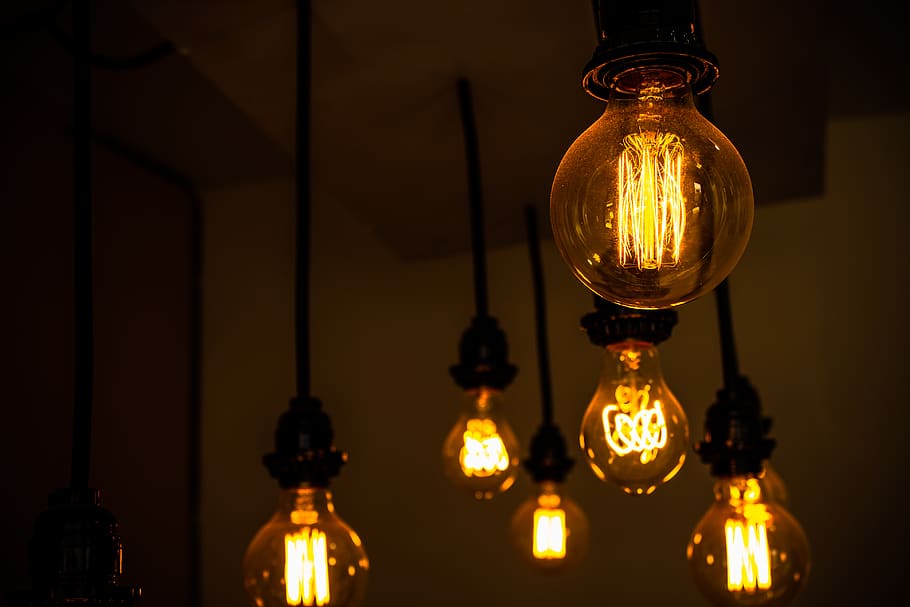light, bulb, illumination, hipster, lighting equipment, illuminated, HD wallpaper
