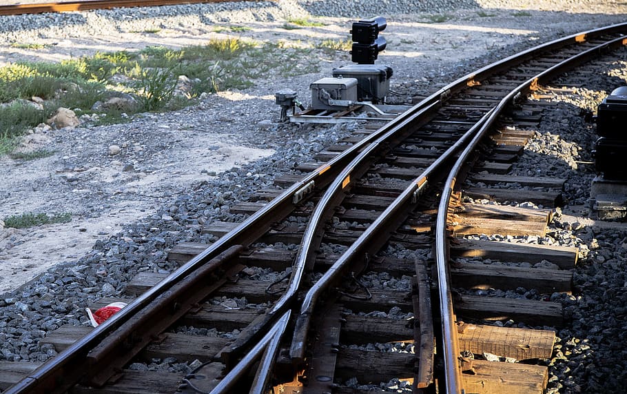 railway, iron, train, old, steel, travel, metal, locomotive HD wallpaper