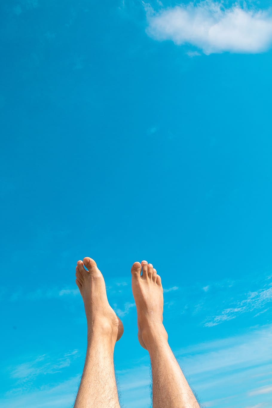 hd-wallpaper-closeup-photo-of-person-s-feet-in-the-air-blue-sky