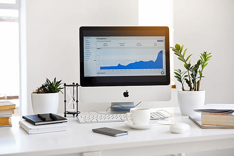 seo, computer, macbook, marketing, digital, charts, graphs HD wallpaper