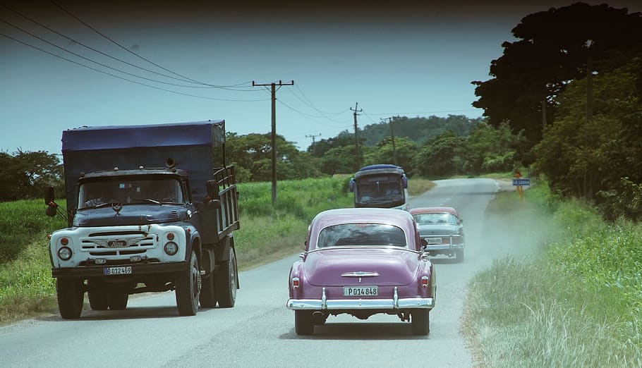 cuba, pinar del río, mode of transportation, land vehicle HD wallpaper
