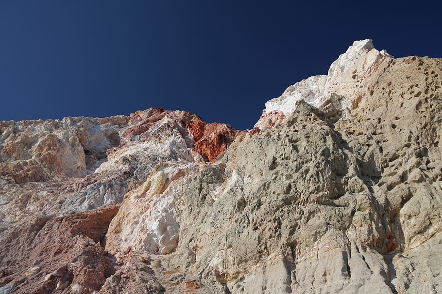 gray rock formation during daytime, nature, outdoors, cliff, mountain range HD wallpaper