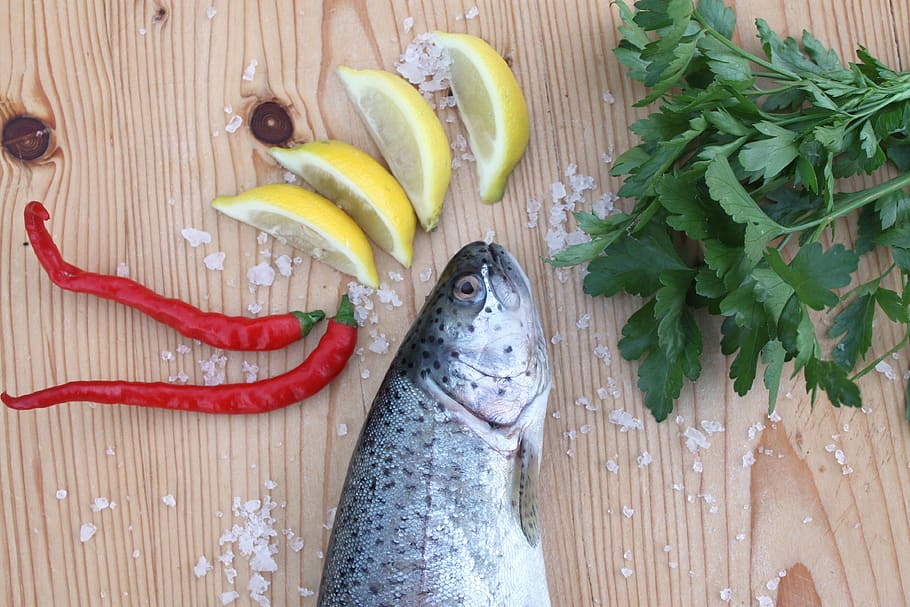food, fresh, fish, food and drink, healthy eating, freshness HD wallpaper