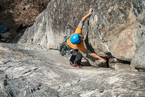 Rock Climbing, various, climber, solid, rock - object, rock formation HD wallpaper