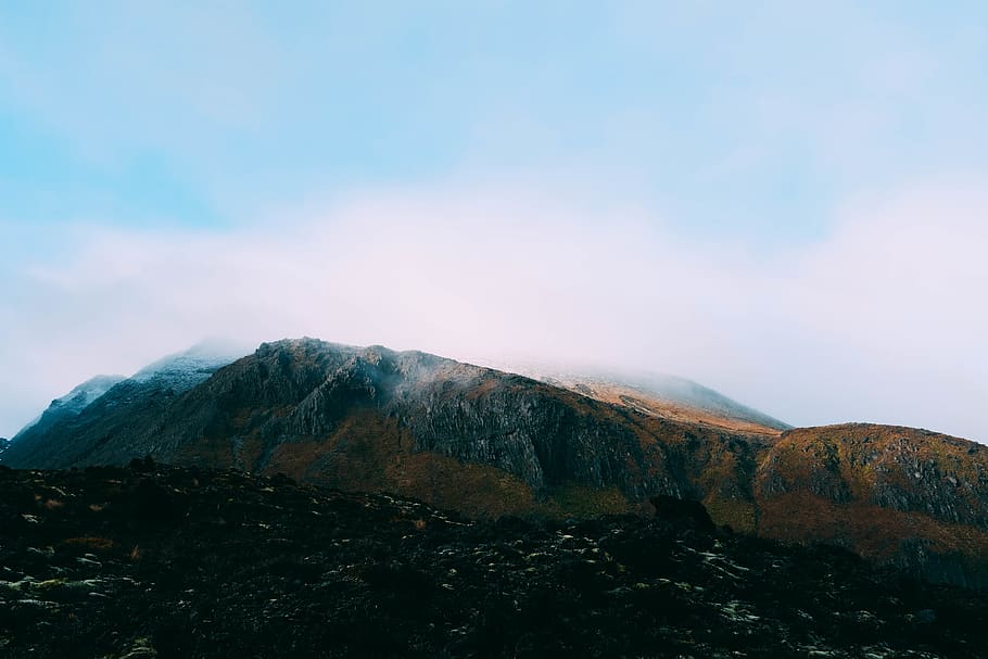 nature, mountain, outdoors, mountain range, plateau, peak, countryside HD wallpaper
