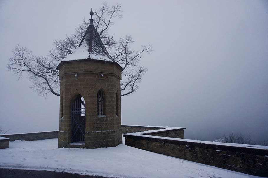 germany, winter, europe, cold temperature, snow, tree, architecture HD wallpaper