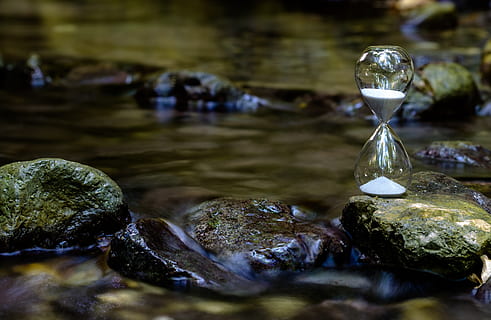 year, flow, visualization, imagination, hourglass, water, isolated HD wallpaper