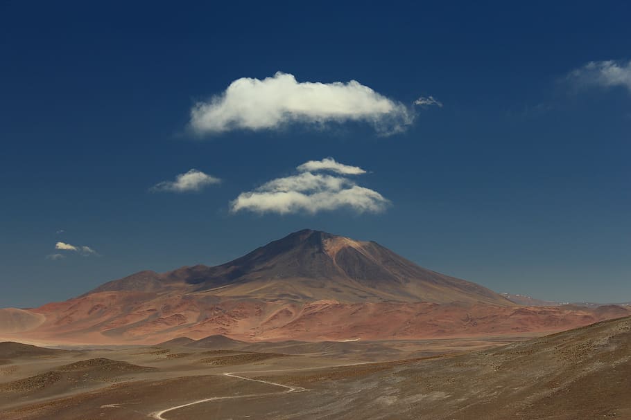 mountain, highland, cloud, sky, summit, ridge, landscape, nature HD wallpaper