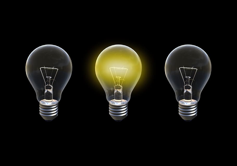 idea, choice, success, lightbulb, business, solution, choose HD wallpaper