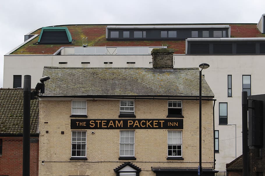 The Steam Packet Inn, ipswich, brick, window, uk, buildings, architecture HD wallpaper