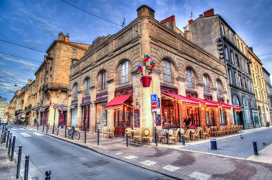 cafe, france, bordeaux, restaurant, menu, paris, french, europe, HD wallpaper