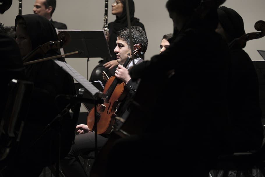 people playing musical instruments, group of people, arts culture and entertainment HD wallpaper