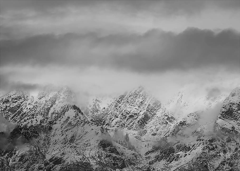 mountain, sky, scenics - nature, cloud - sky, beauty in nature HD wallpaper