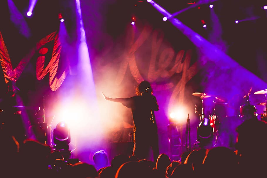 music, arts culture and entertainment, performance, crowd, stage - performance space HD wallpaper