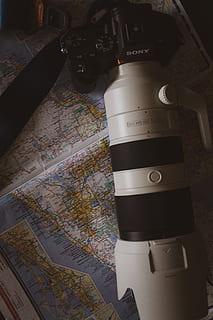 Black Sony Dslr Camera, camera equipment, camera lens, close-up HD wallpaper
